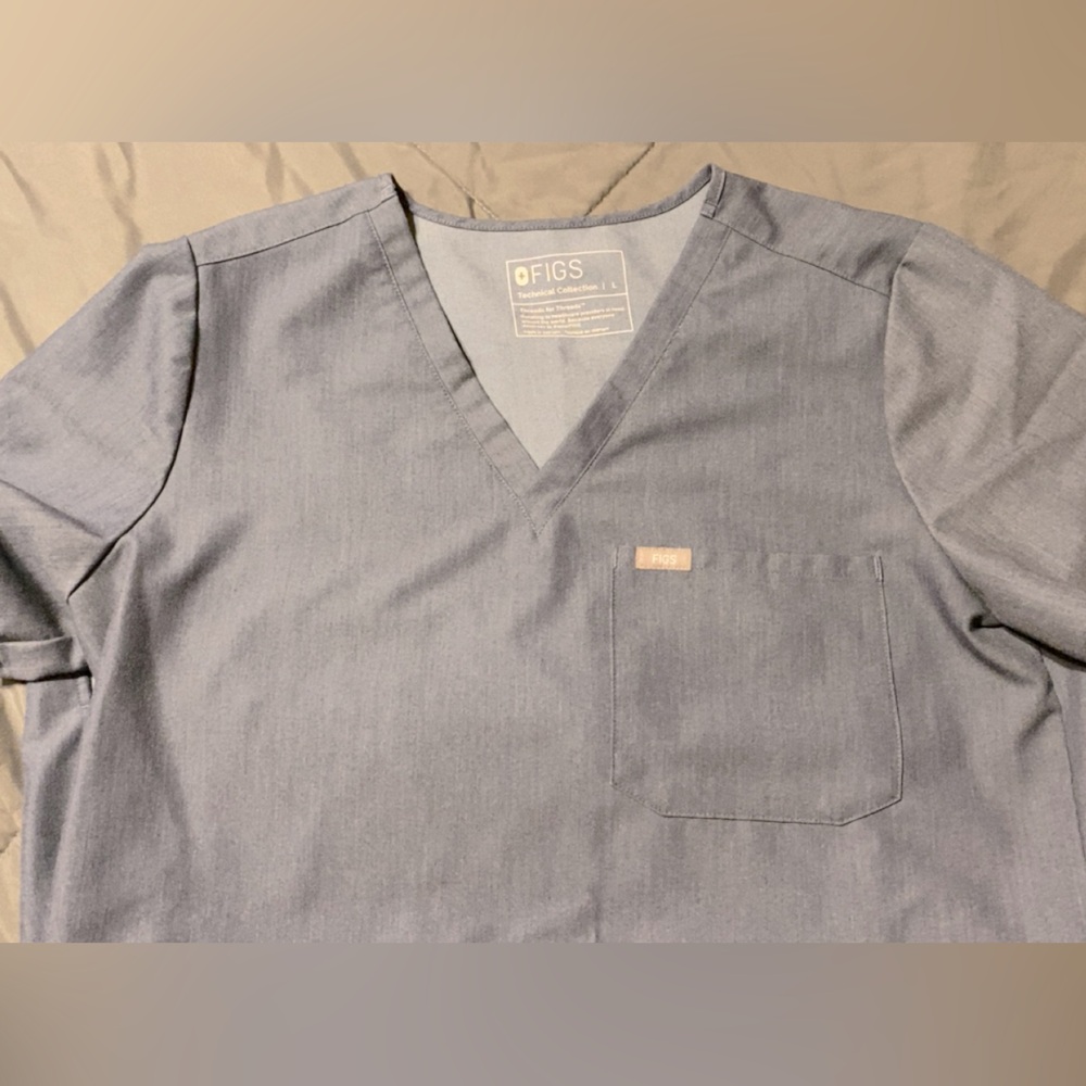 Figs denim jogger set